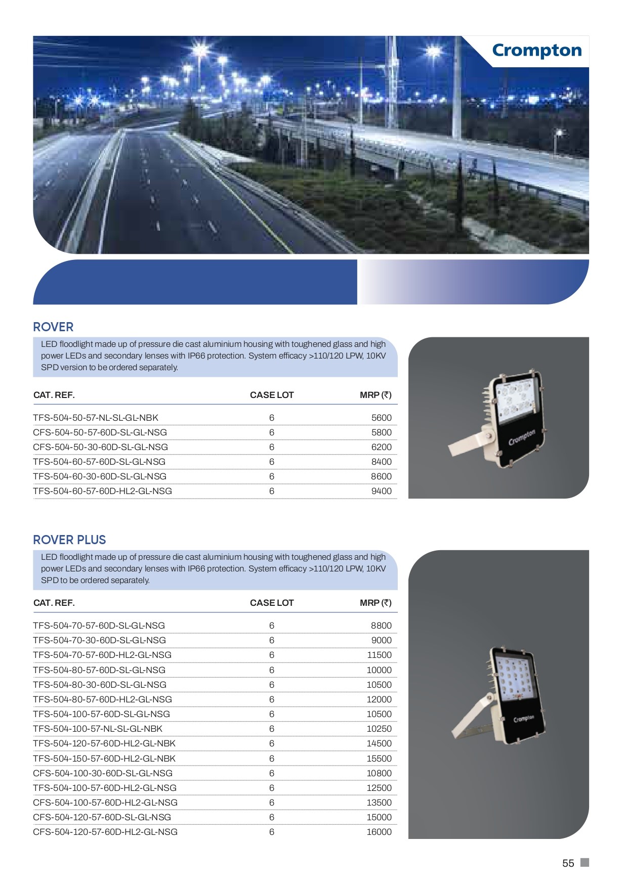 Crompton Flood Light